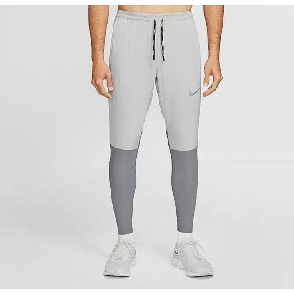 Nike Reflective Swift Flyvent Slim Fit Running Grey Sweatpants Sz XXL CU5493-077